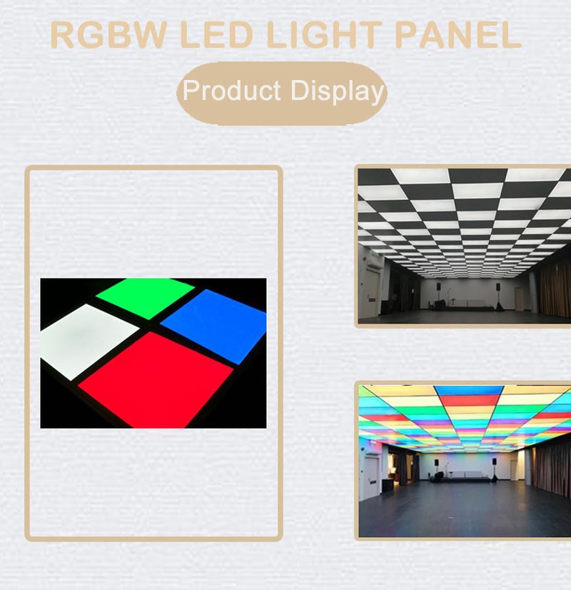 RGBW LED light panel